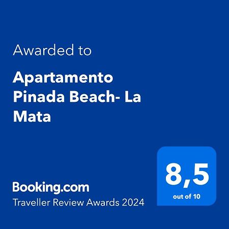 לה מאטה Apartamento Pinada Beach- La Mata מראה חיצוני תמונה